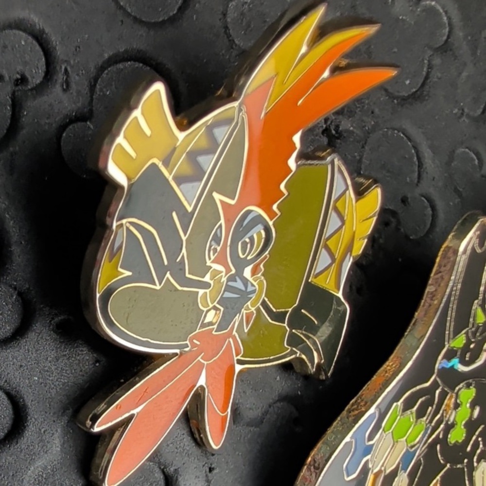 Pokémon official 2016 tapu koko & zygarde trading pin set - Picture 2 of 4